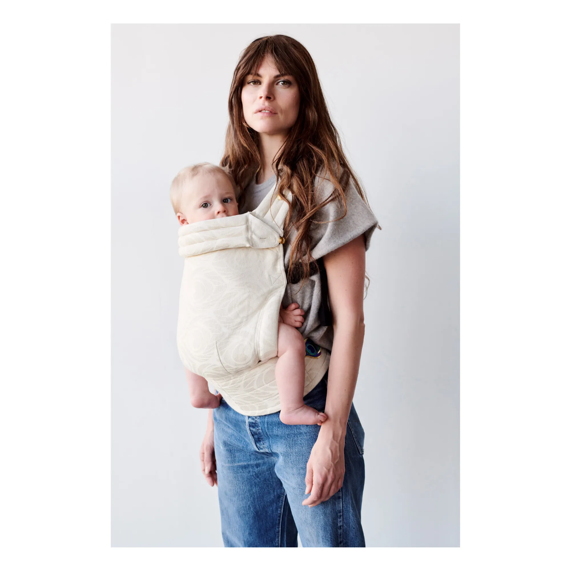 Artipoppe - Zeitgeist Baby Carrier Argus Oat | Smallable