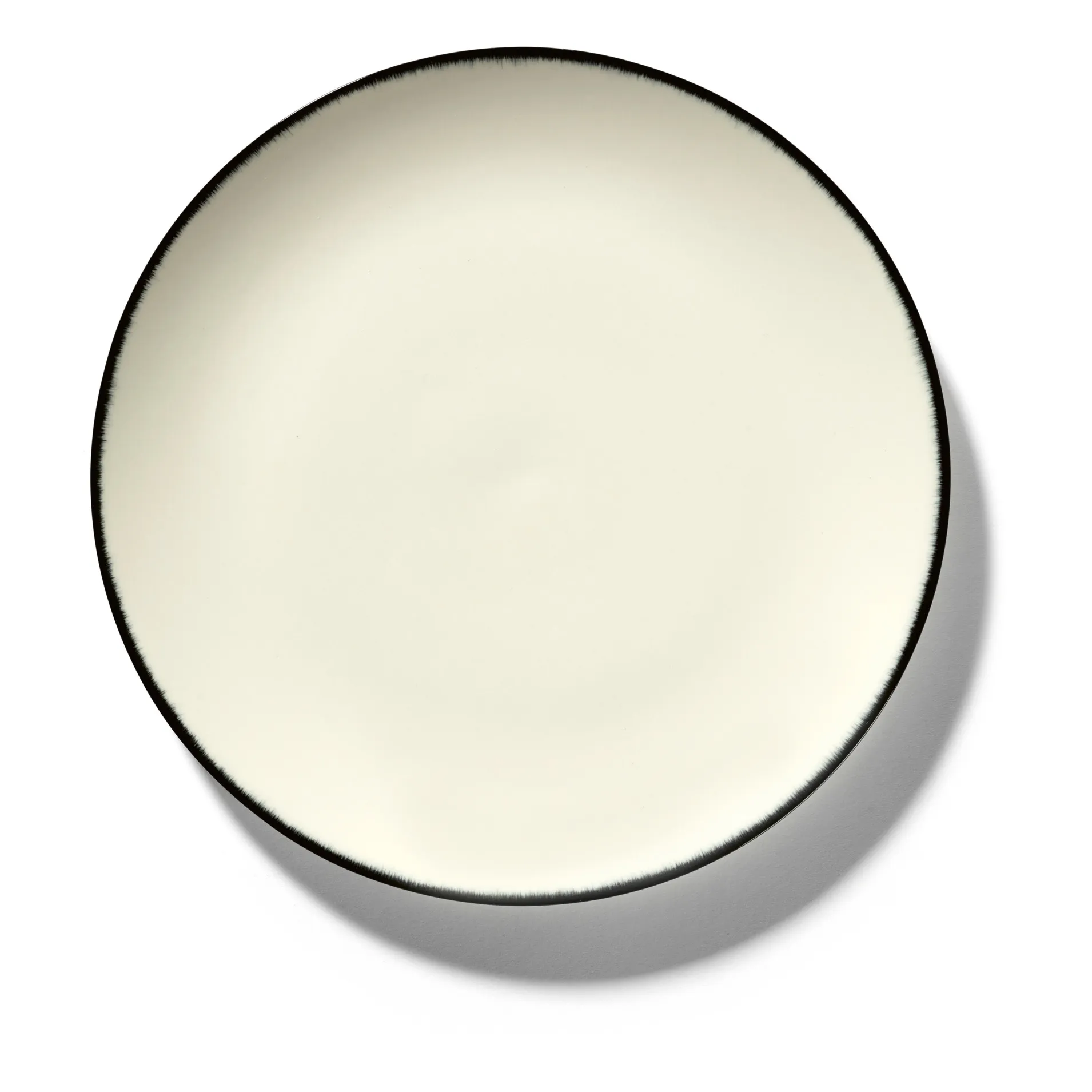 Serax White Ann Demeulemeester Plates - Set Of 2