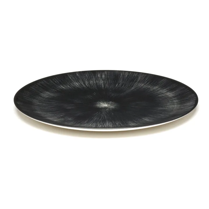 Assiettes Ann Demeulemeester - Set de 2 | Noir- Image produit n°1