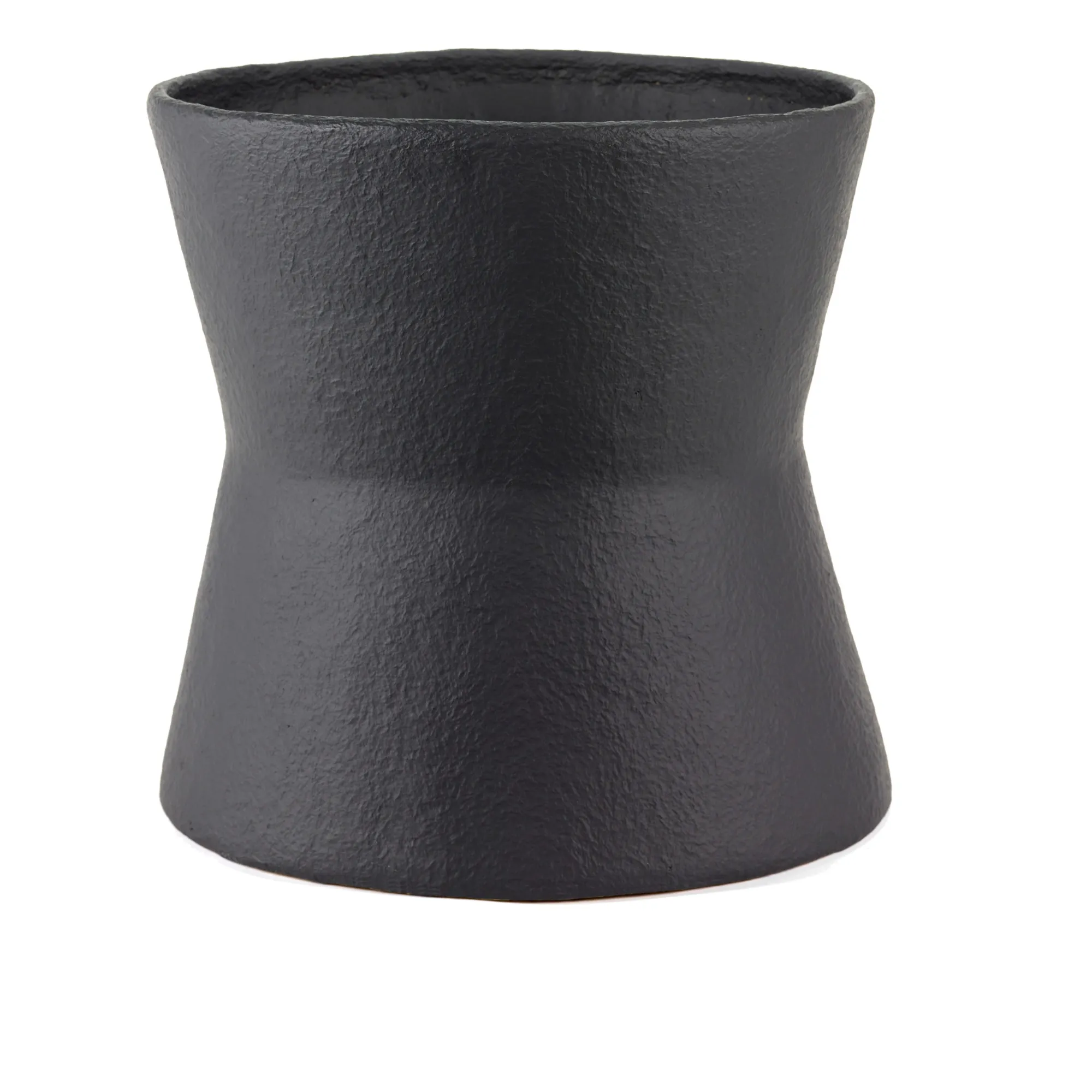 Serax Black Construct Papier Mâché Planter Pot