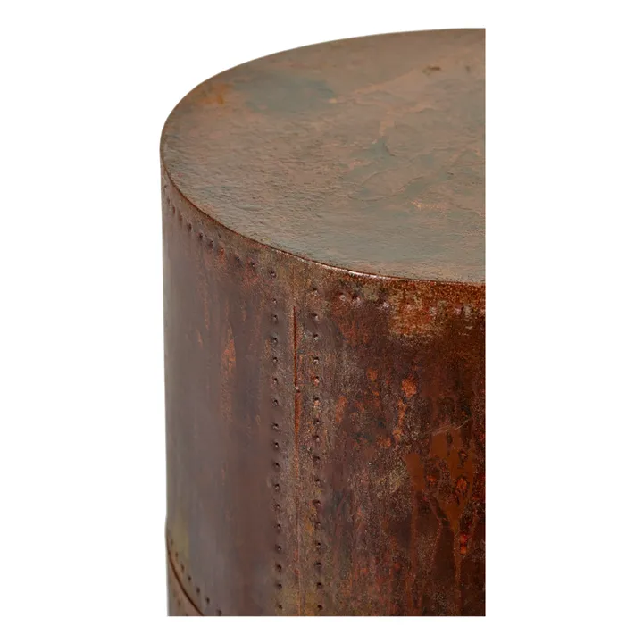 Metal Side Table | Brown- Product image n°2