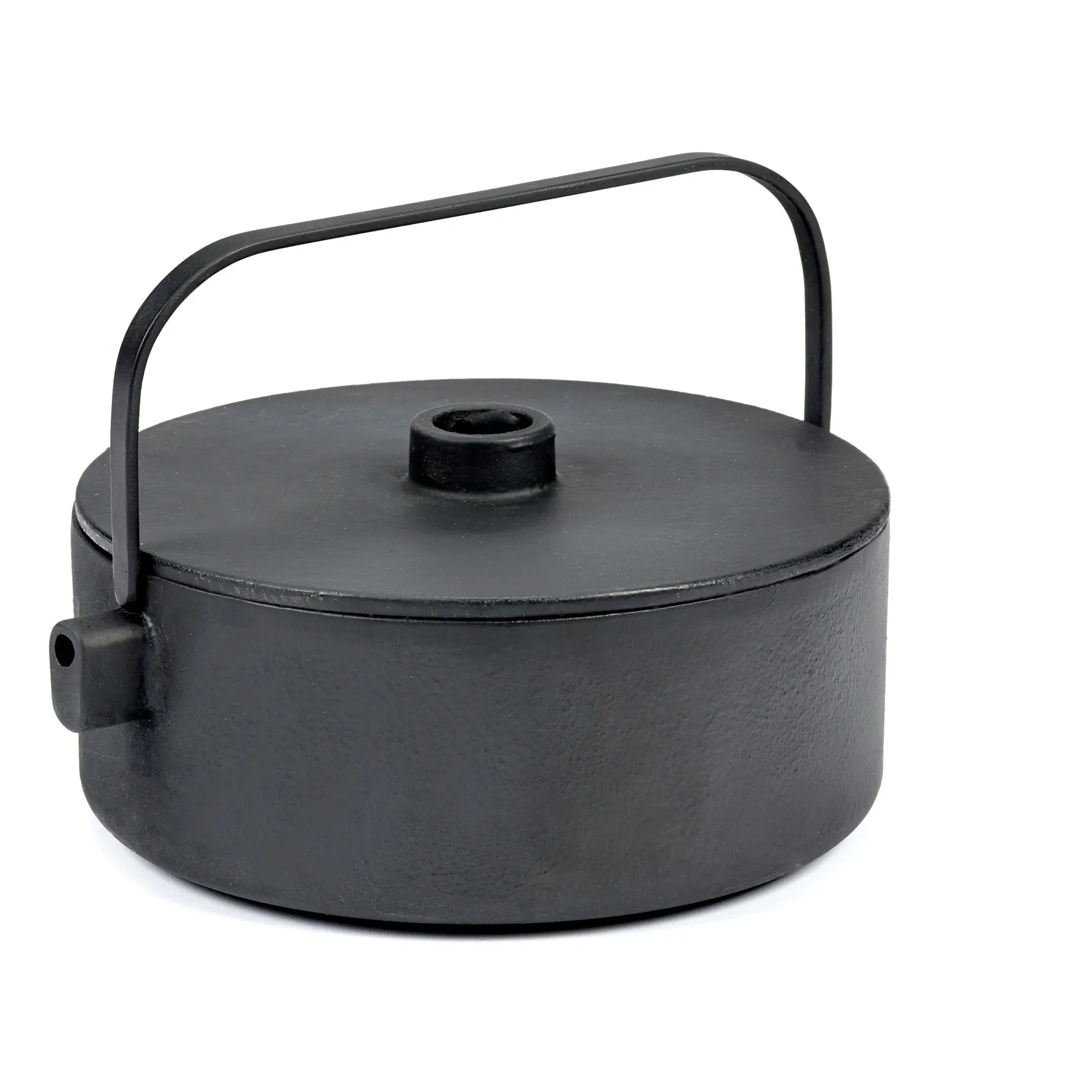 Serax Black Collage Cast Iron Tea Pot - 1.2 L