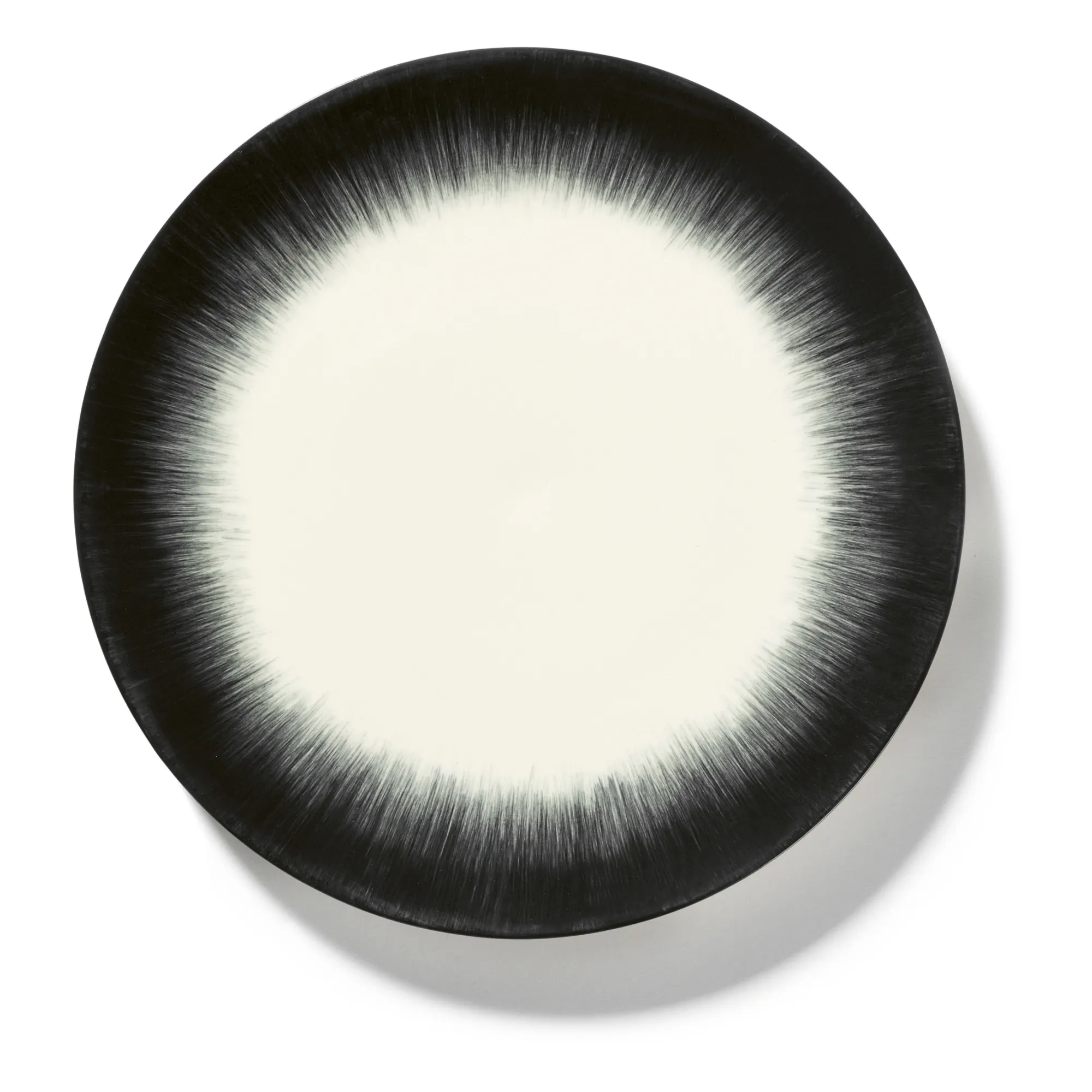 Serax Black Ann Demeulemeester Plates - Set Of 2