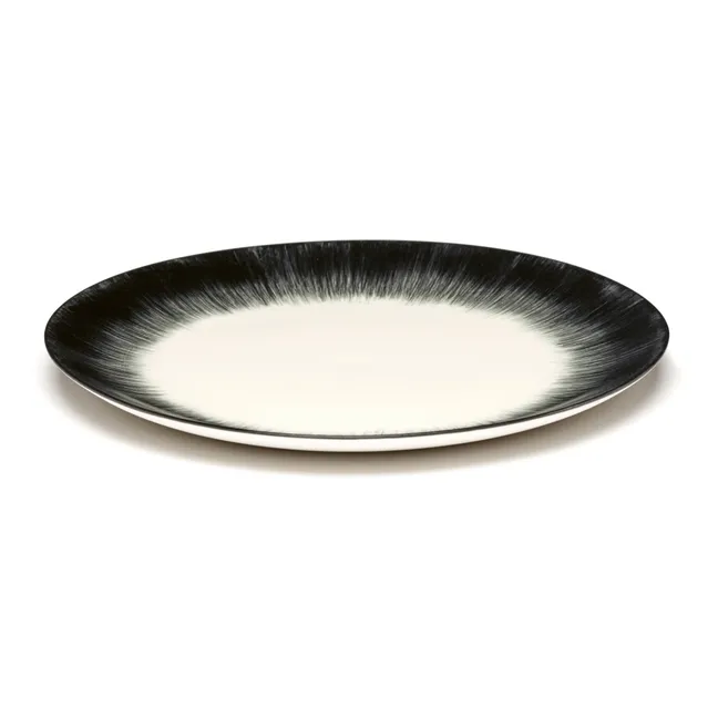 Teller Ann Demeulemeester - 2er-Set | Schwarz