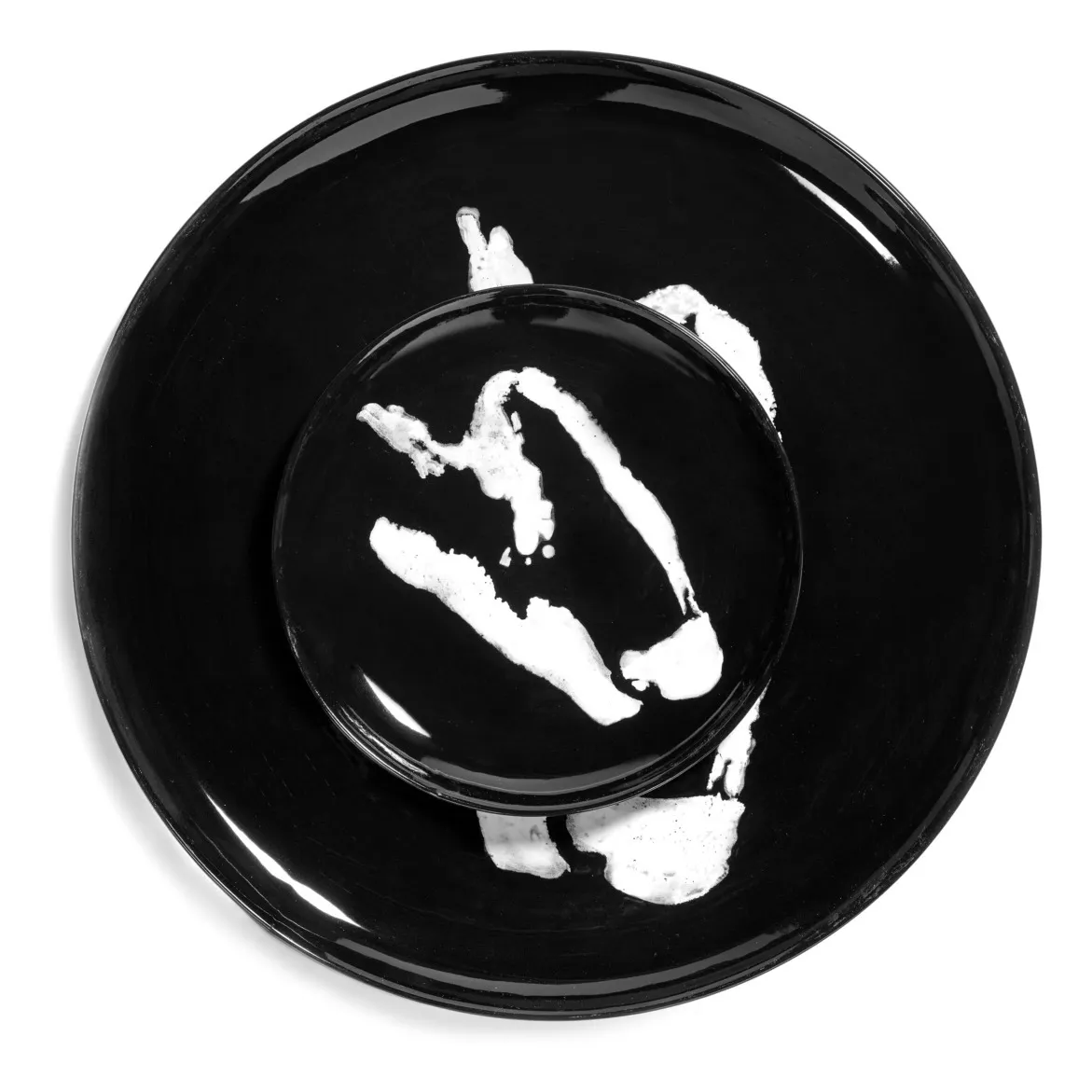 Serax Black Feast Plates - Ottolenghi - Set Of 2