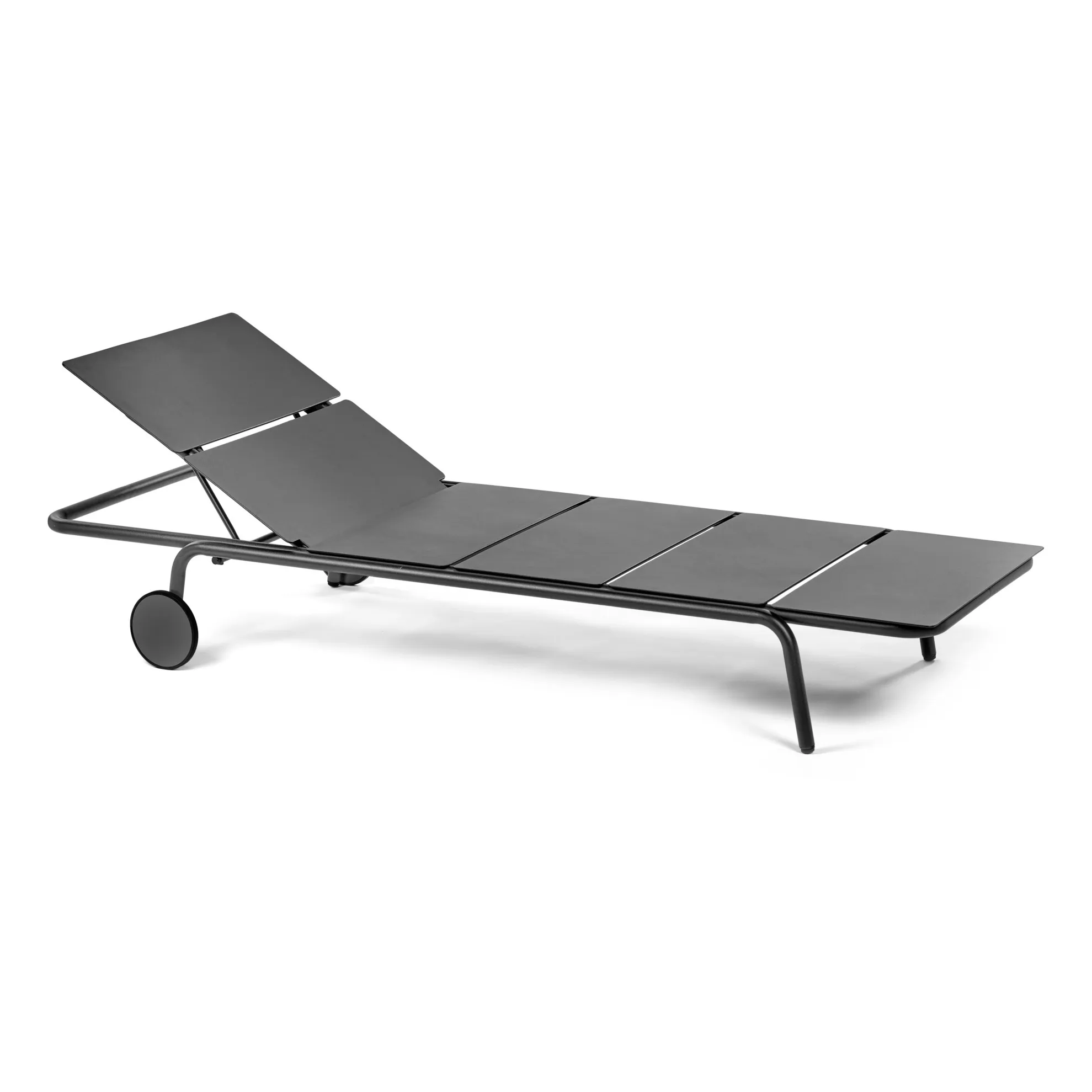 Serax Black August Outdoor Sun Lounger