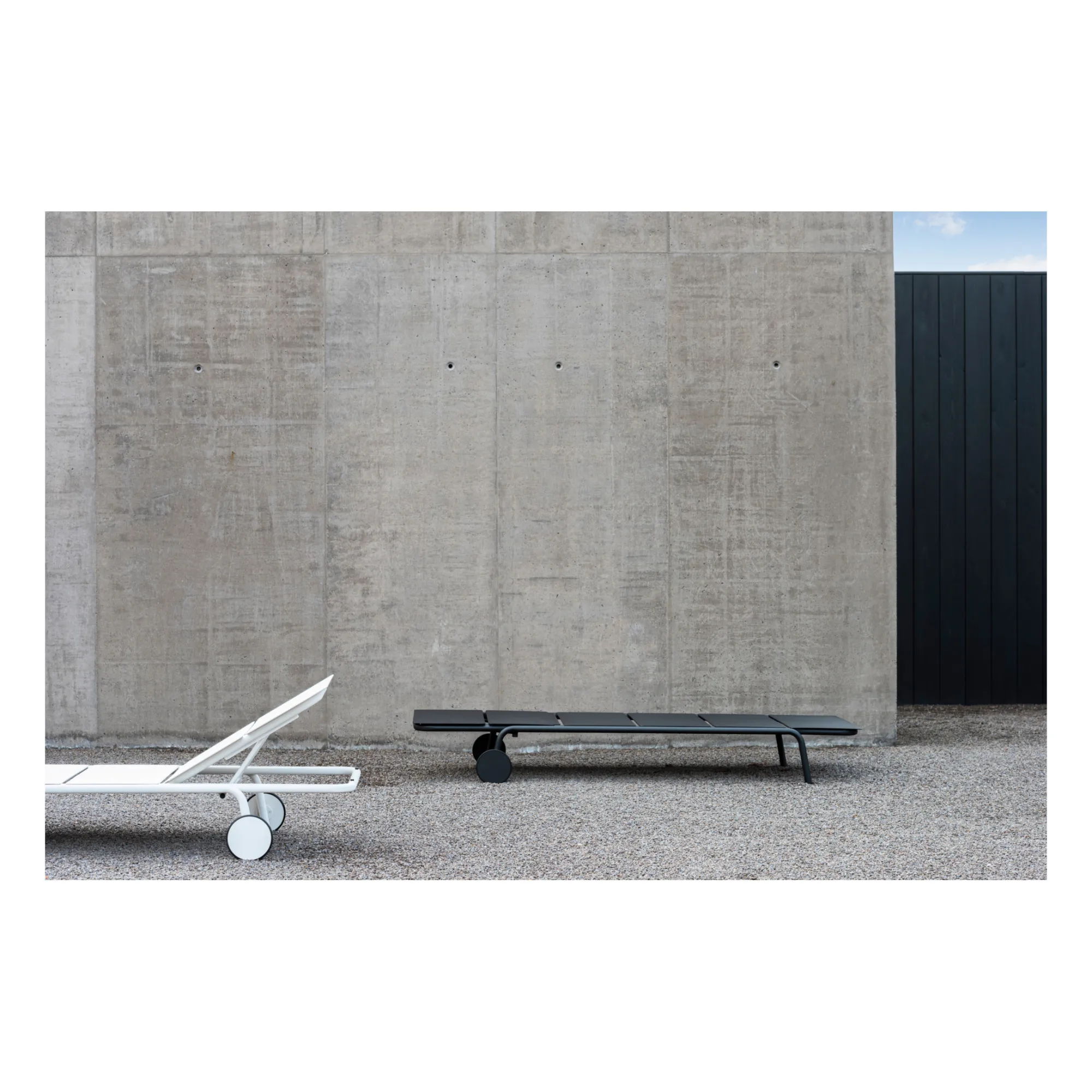 Transat August outdoor | Noir- Image produit n°1