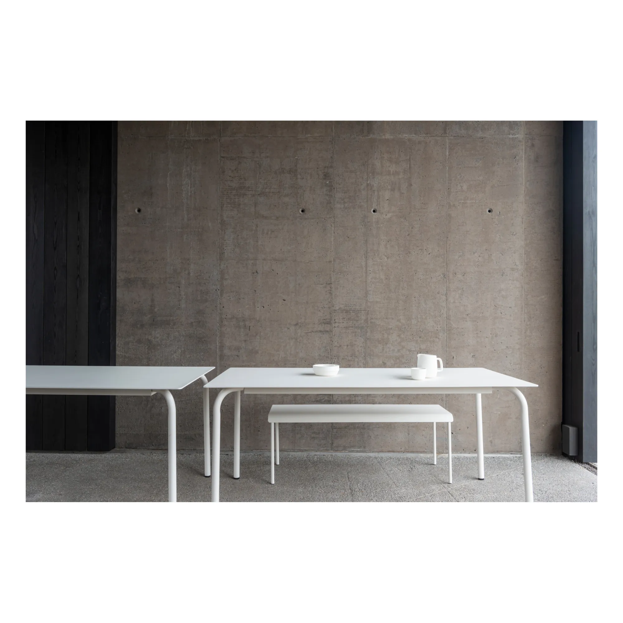 Banc August outdoor | Sable- Image produit n°1