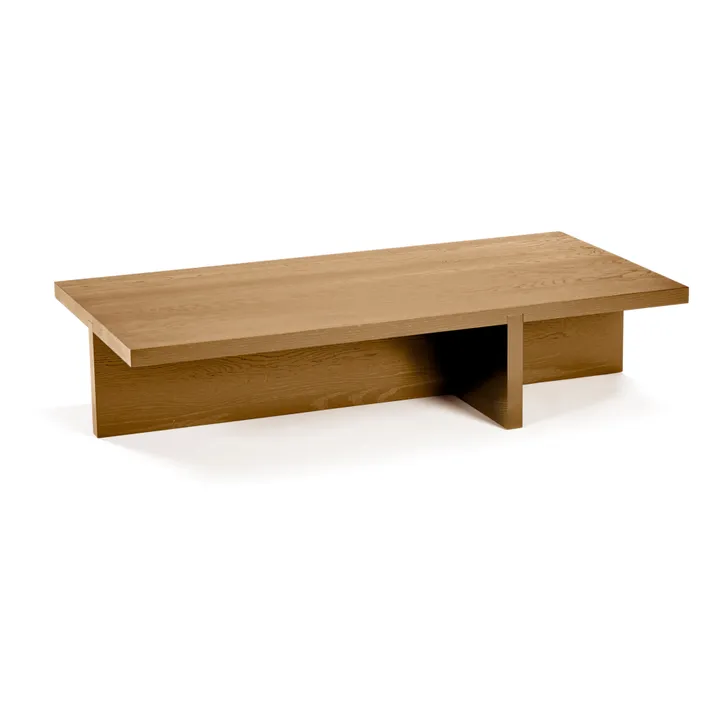 Mesa baja Rudolph de madera  | Coñac- Imagen del producto n°0