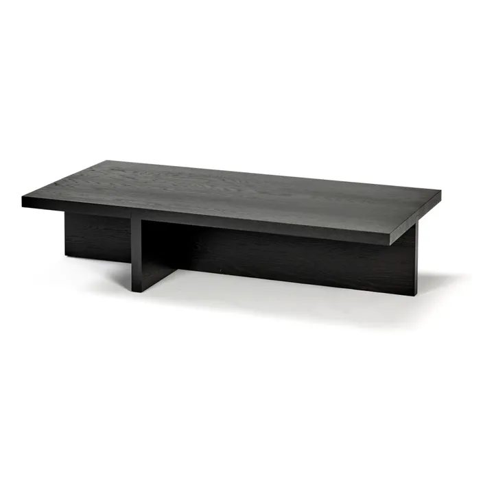 Rudolph Wooden Coffee Table | Black- Product image n°3