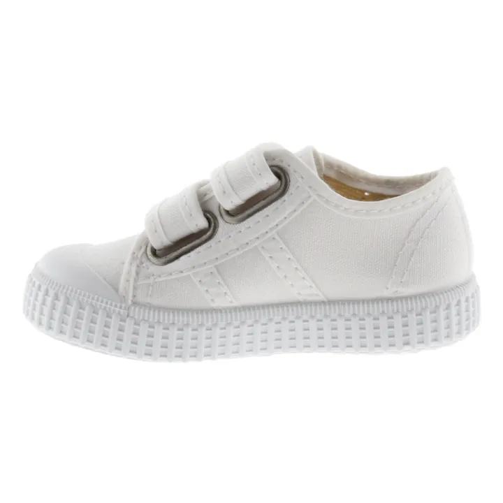 Baskets Scratchs Tiras Lona | Blanc- Image produit n°5