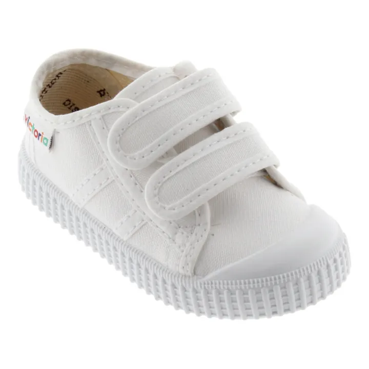 Baskets Scratchs Tiras Lona | Blanc- Image produit n°6