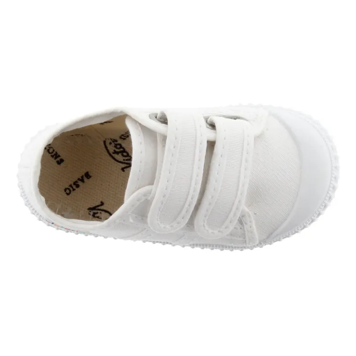 Baskets Scratchs Tiras Lona | Blanc- Image produit n°7