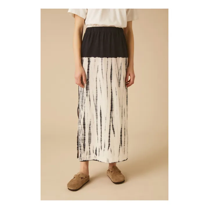 Joy Organic Cotton Tie-Dye Skirt | Carbon- Product image n°0