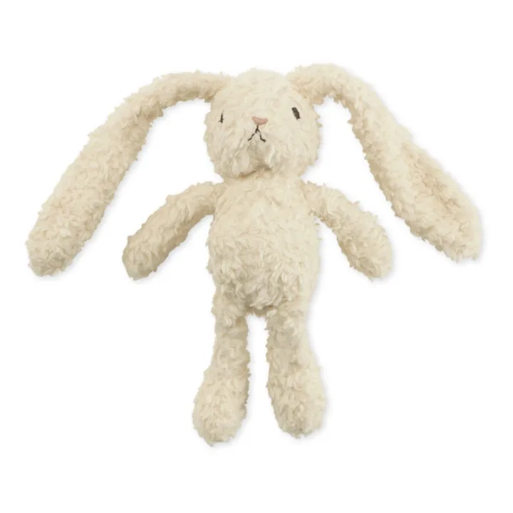 Peluche conejo de algodón orgánico | Blanco- Imagen del producto n°0