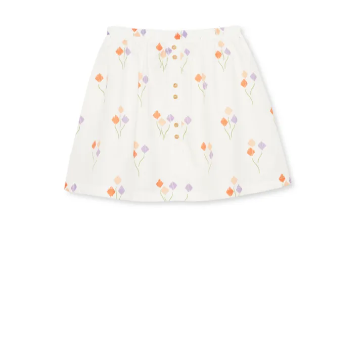 Phanai Organic Cotton Skirt | Ecru- Product image n°0