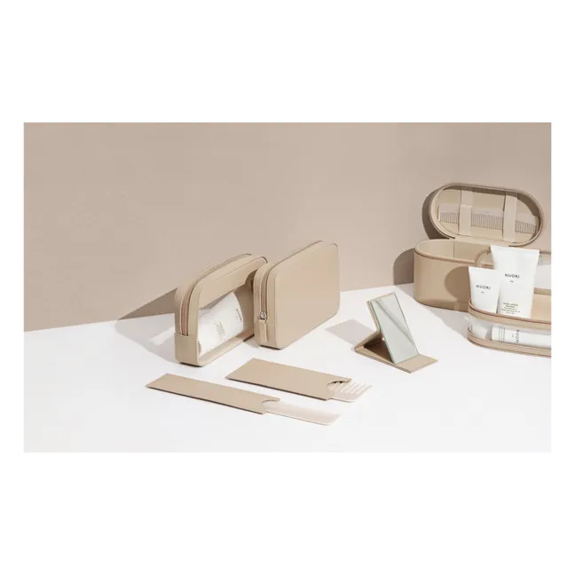 Kulturbeutel-Set Getaway | Nude