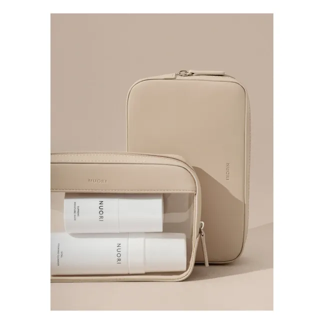 Sideway Kulturbeutel-Set | Nude