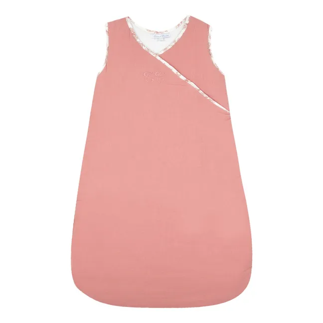 Saco Toile de Jouy | Rosa Melocotón