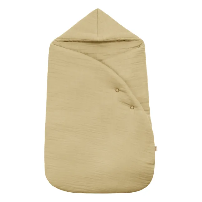 Gipsy Organic Cotton Baby Nest | Mellow Yellow S048