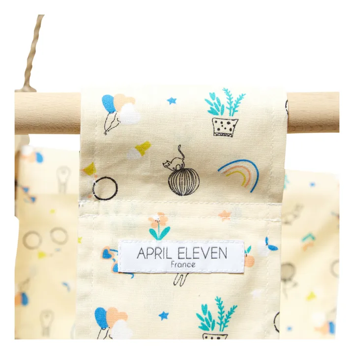 Rainbow Cotton Baby Swing | Pale yellow- Product image n°6