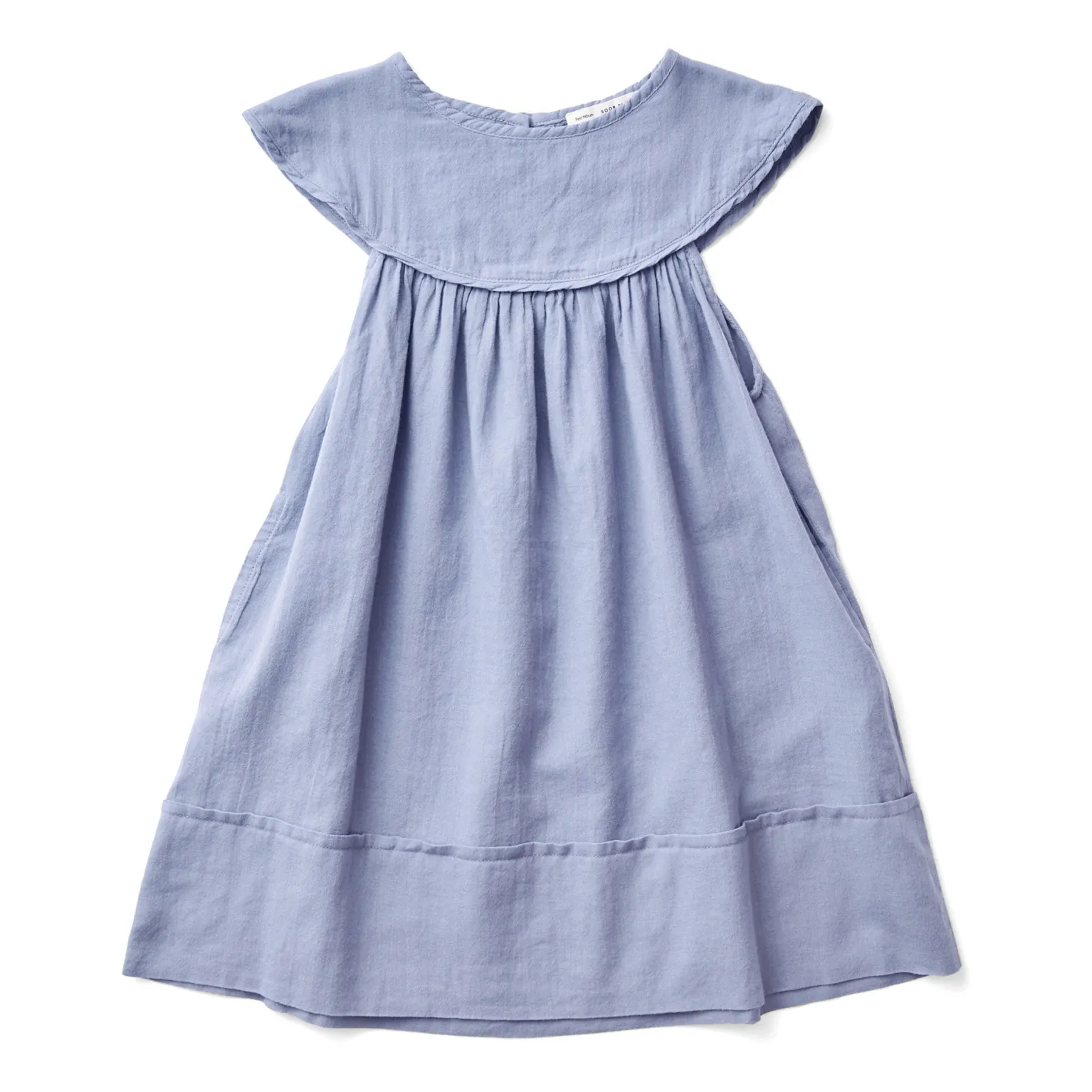 Delilah Organic Cotton Dress | Blue