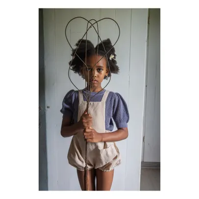 Soor Ploom - Oona Linen Romper - Powder pink | Smallable