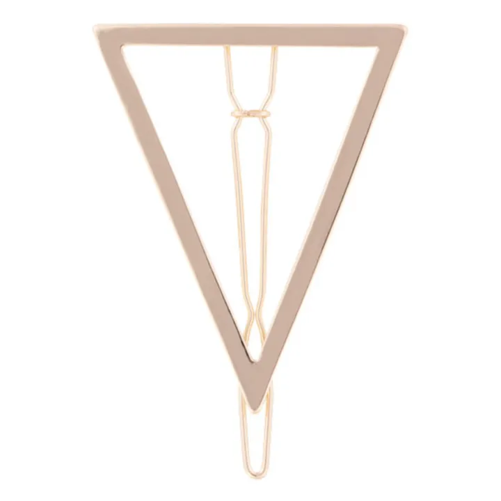 Haarspange Dreieck | Gold- Produktbild Nr. 2