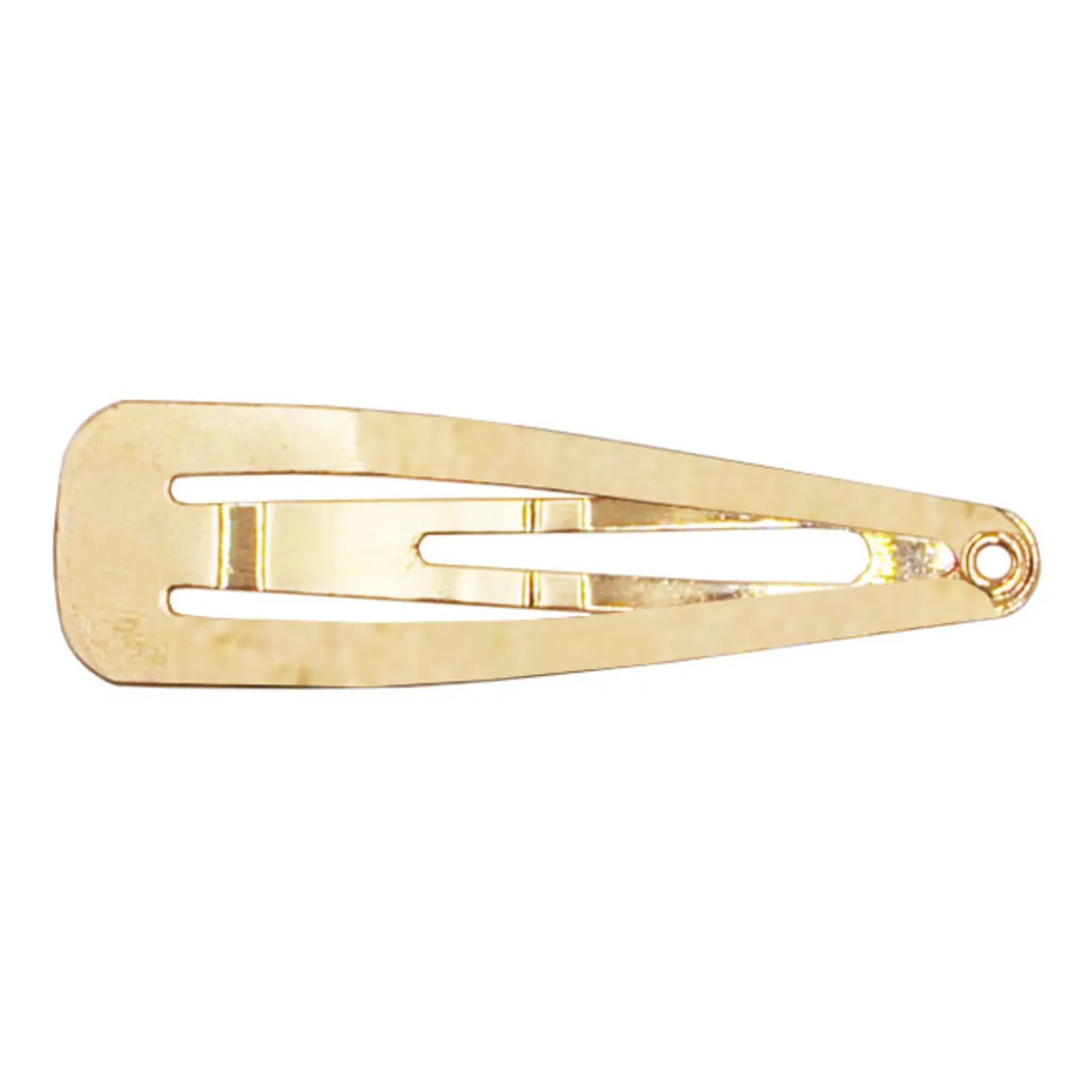 Barrette clic clac - Set de 4 | Doré- Image produit n°3