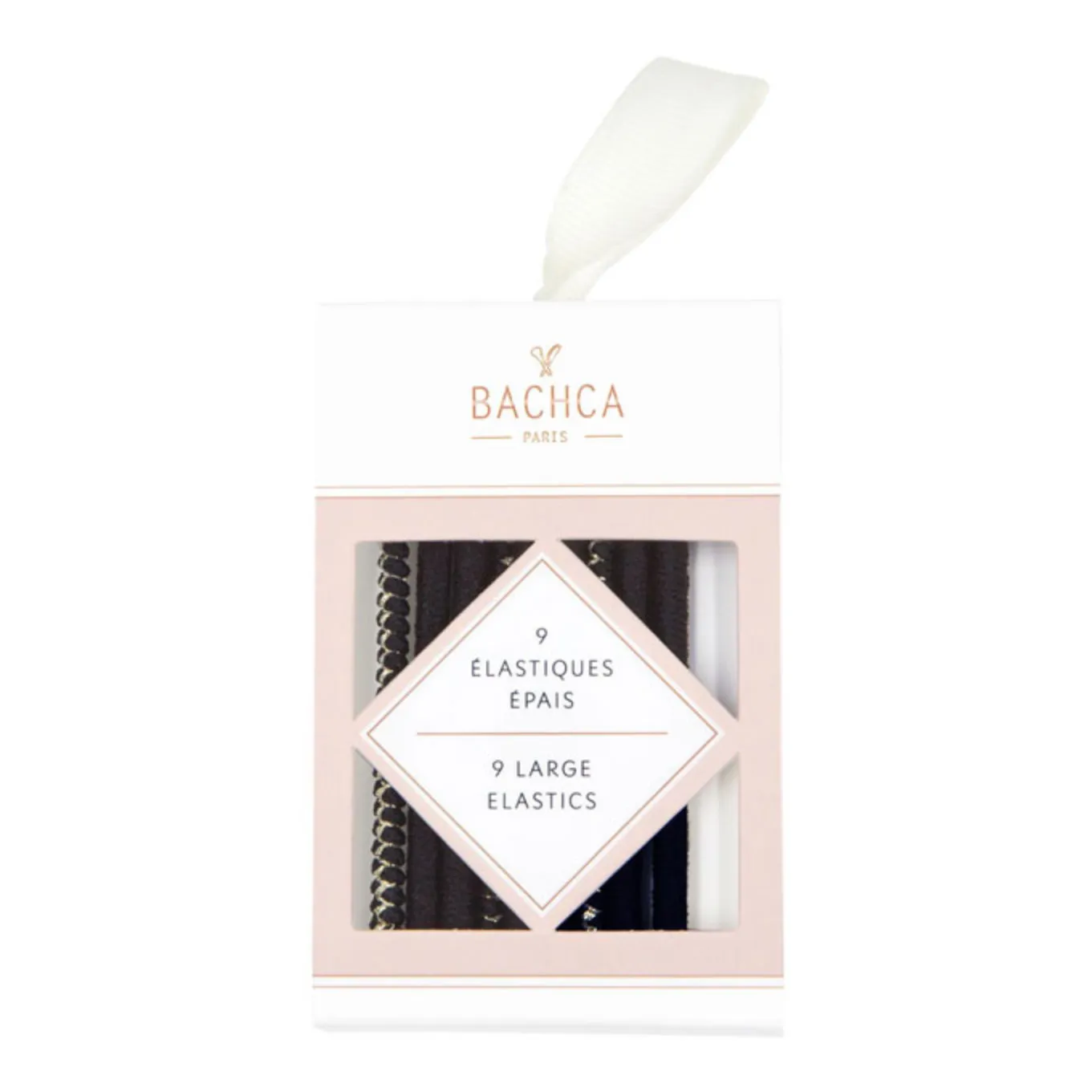 Bachca Black Nora Thick Hair Ties