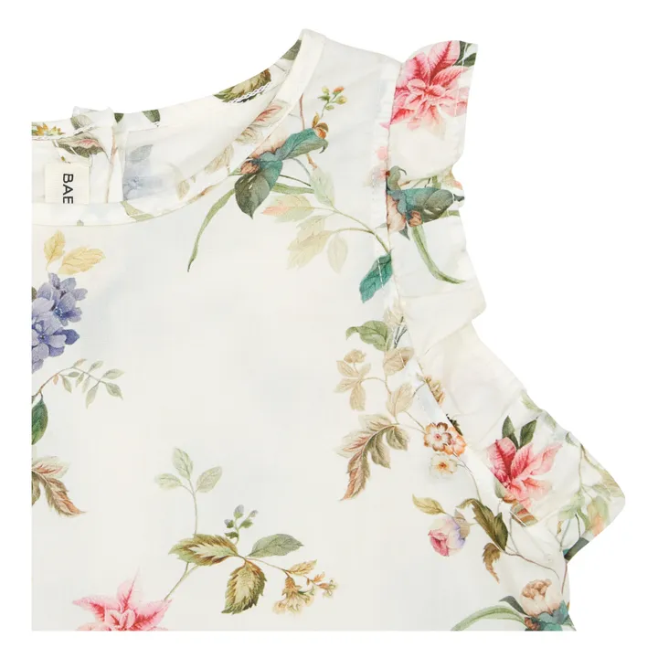 Floral Dress | Ecru- Product image n°1