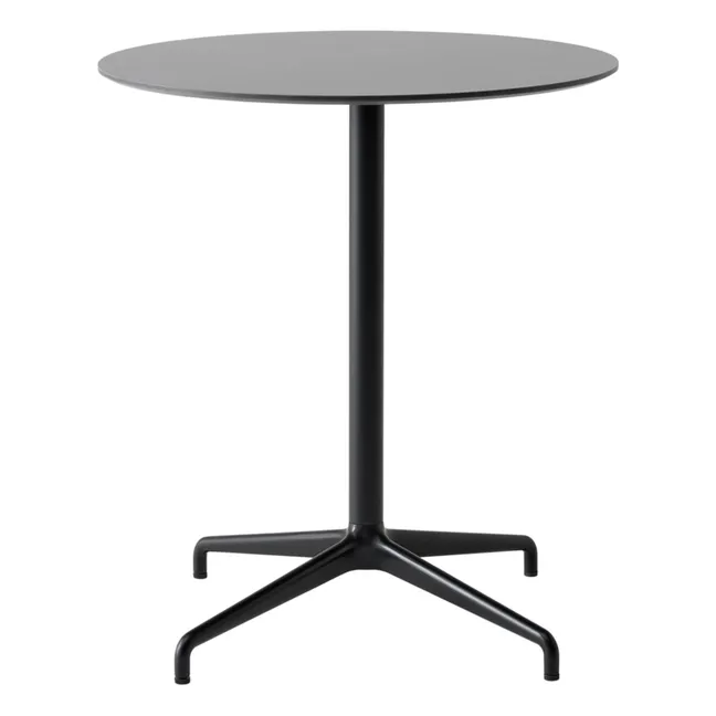 Mesa de exterior Rely ATD5 redonda | Negro