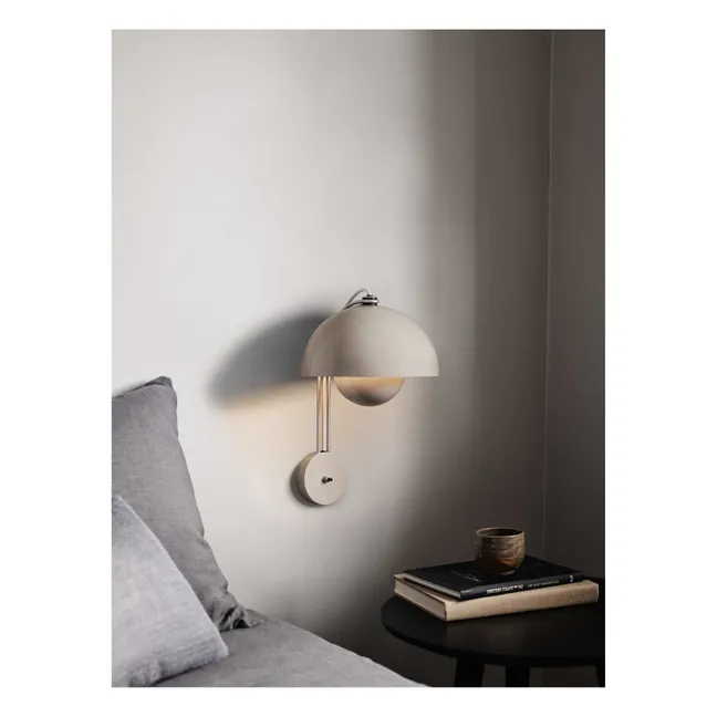 Lampada da parete, modello: Flowerpot VP8 | Grigio chiaro