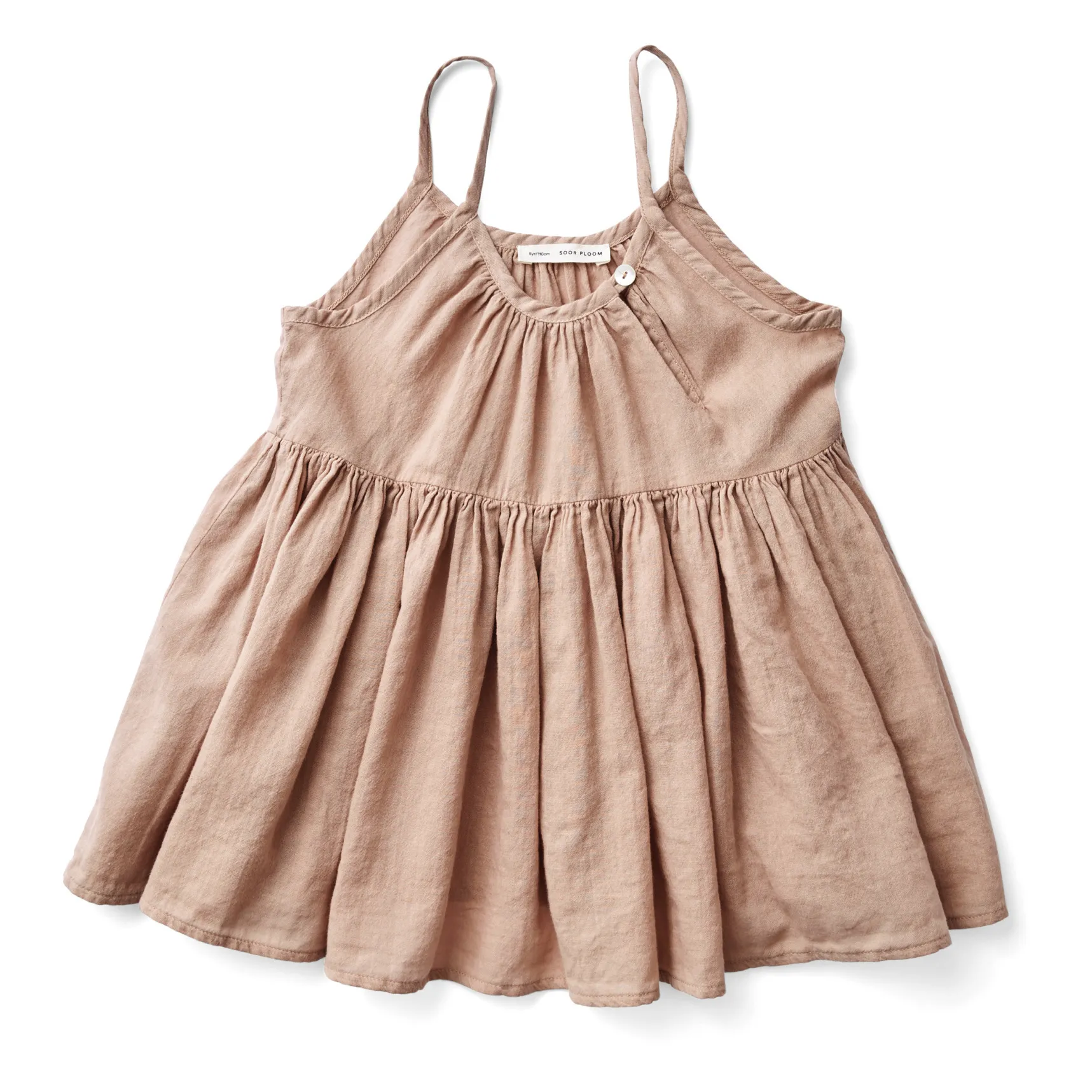 Soor Ploom - Top aus Bio-Baumwolle Birdie - Mattrosa | Smallable 
