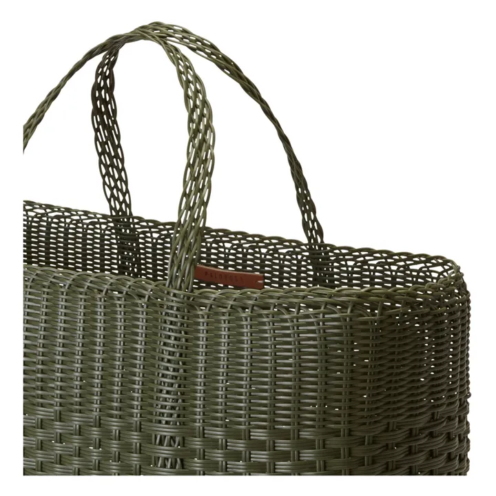Lace Tote Bag - L | Khaki- Product image n°3