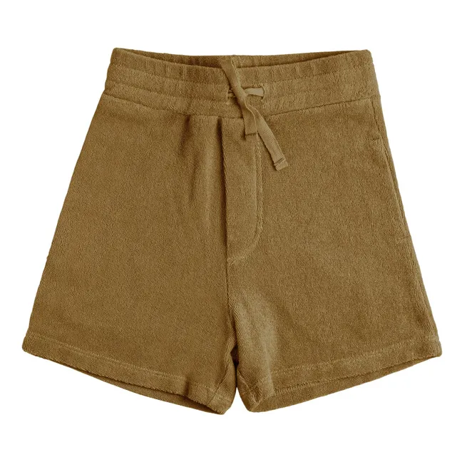 Steve Organic Cotton Shorts | Bronze
