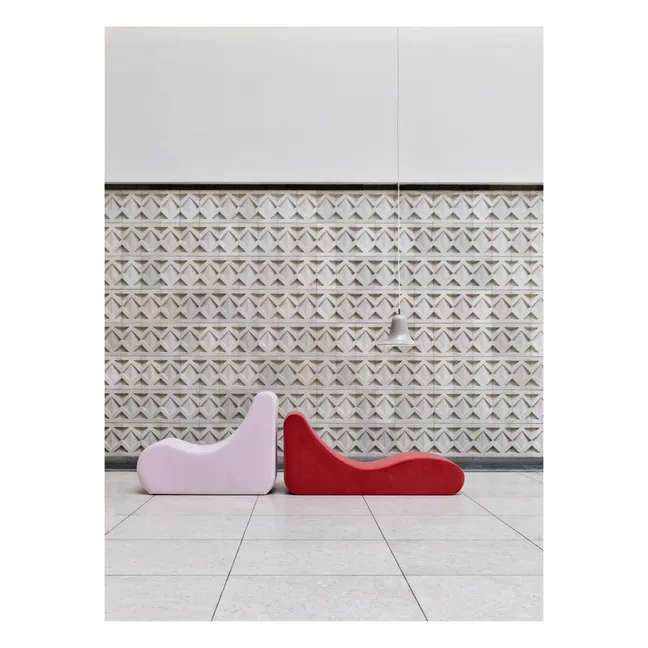 Méridienne, modello: Welle 4 | Rosso