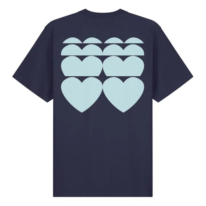 T-shirt Herz | Navy- Produktbild Nr. 0