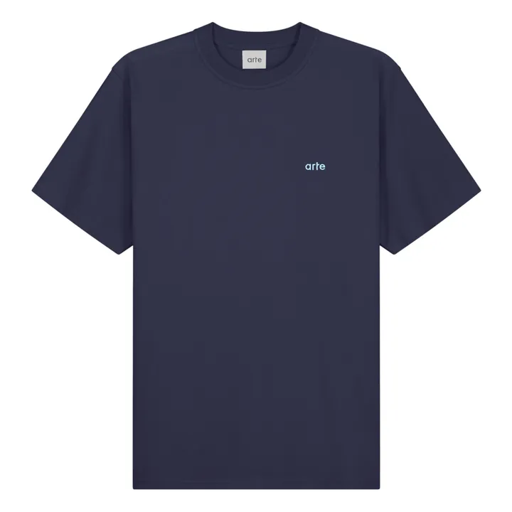T-shirt Herz | Navy- Produktbild Nr. 3