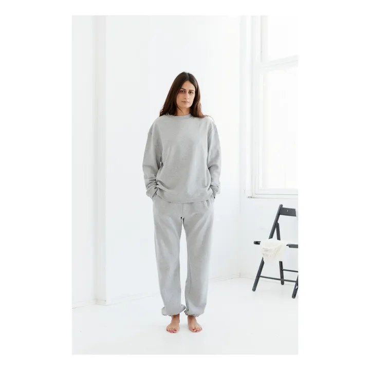 Sweatshirt Alba Bio-Baumwolle | Grau- Produktbild Nr. 1
