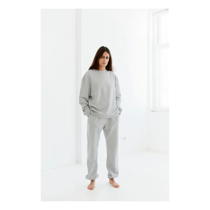 Sweatshirt Alba Bio-Baumwolle | Grau- Produktbild Nr. 2