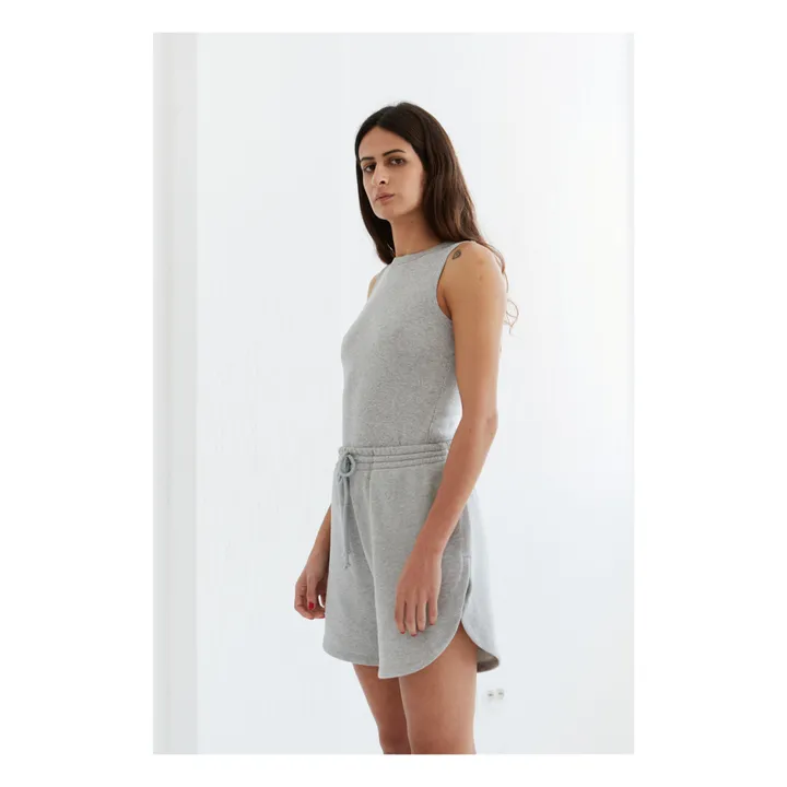 Alba Organic Cotton Shorts | Grey- Product image n°0