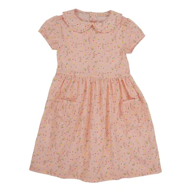 Damila Organic Cotton Dress | Pink