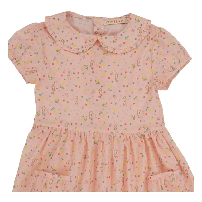 Damila Organic Cotton Dress | Pink
