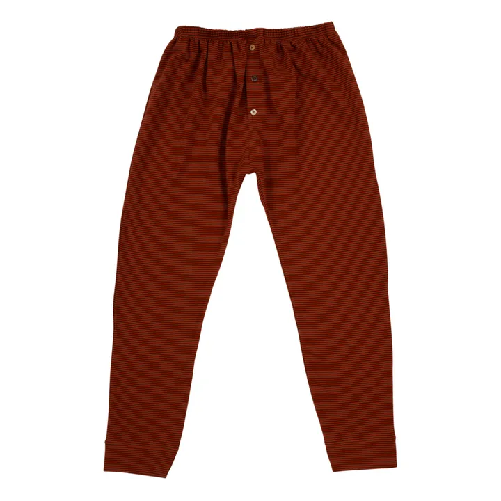 Pantaloni in stile Sarouel Billy, in cotone biologico | Ruggine- Immagine del prodotto n°0