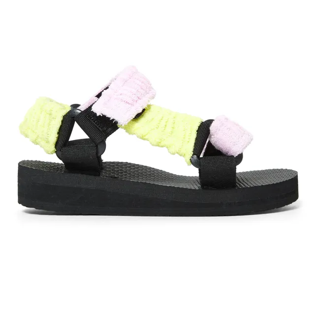 Sandalen Trekky Frottee - Kinderkollektion | Gelb
