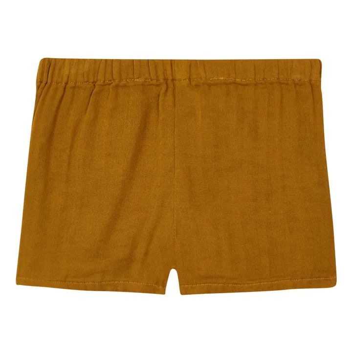 Josi Organic Cotton Shorts | Gold- Product image n°0