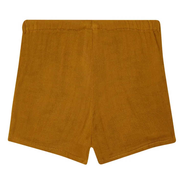 Josi Organic Cotton Shorts | Gold- Product image n°1