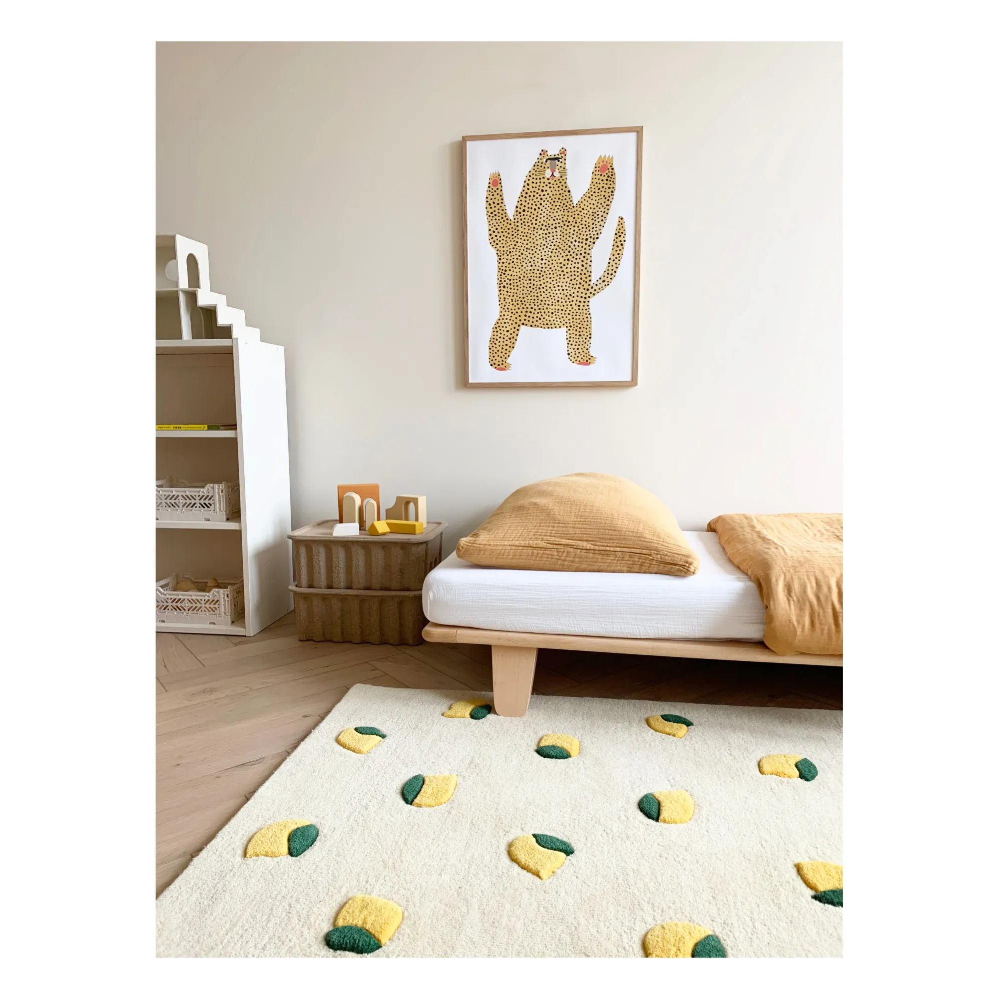 Maison Deux - Tapis Citrons en laine (Maison Deux) - Image 2