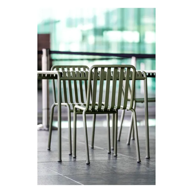 Sedia impilabile R&E Bouroullec  | Verde oliva